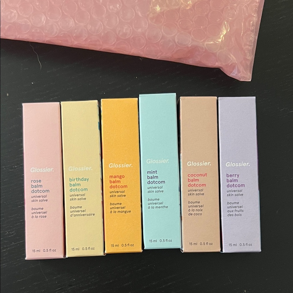 Glossier OG balm dot com set NWT